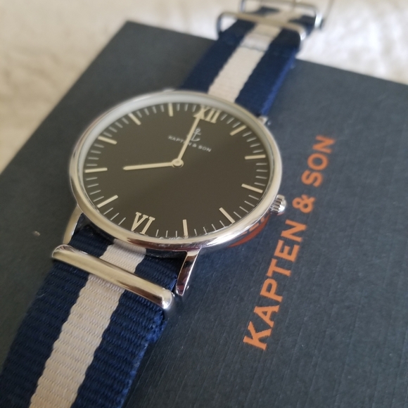 KAPTEN & SON watch Campina/Campus with spare bands - Picture 3 of 7